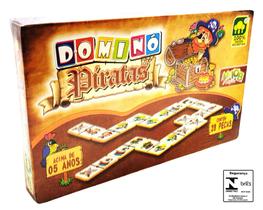 Domino Piratas IOB Brinquedo Infantil Recreativo