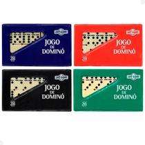 Dominó Profissional 28 Peças Resina Com Estojo Dominó Profissional 28 Peças Resina Com Estojo