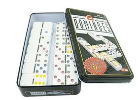 Dominó Profissional Com Estojo 28 Peças Estojo Resistente Dominó Profissional Com Estojo 28 Peças Estojo Resistente