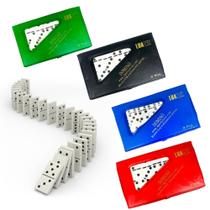 Domino Profissional De Osso-estojo Com 28 Pc Espessura12mm Jogo Domino Profissional De Osso-estojo Com 28 Pc Espessura12mm Jogo