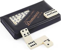 Dominó Profissional De Osso Estojo Com 28 Peças Dominó Estojo Dominó Profissional De Osso Estojo Com 28 Peças Dominó Estojo