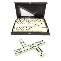 Domino Profissional Estojo 28 Peças Jogo Divertido Com Estojo LUADO28