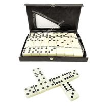 Domino Profissional Estojo 28 Peças Jogo Divertido LUADO28PR