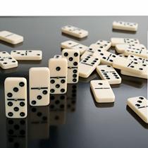 Dominó Profissional Osso Estojo 28 Peças Double Six Jogo Verde Dominó Profissional Osso Estojo 28 Peças Double Six Jogo Verde