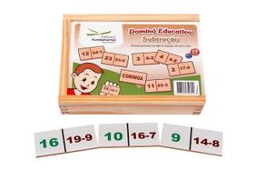 Dominó Subtração c/ 28 pcs