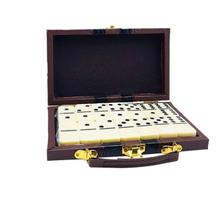 Domino Tipo Osso 49x24x0,7mm Na Maleta - Wellmix Domino Tipo Osso 49x24x0,7mm Na Maleta - Wellmix