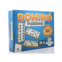 Domino tradicional 28 pcs mds - Toy Domino tradicional 28 pcs mds - Toy