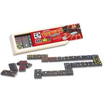 Domino Tradicional Madeira Pingos Color Xalingo 53021 Xalingo Brinquedos