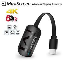 Dongle de exibição WiFi Mirascreen G4 Receptor 2.4G 5G 4K HDMI