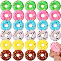 Donut Stress Balls Macarrie, 30 peças de brinquedos para alívio do estresse