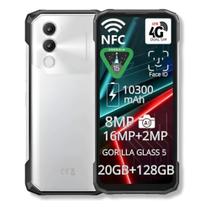 Doogee Blade 20 Robusto bateria 10300 Nfc 128gb 20gb 4g Aurora Titanium