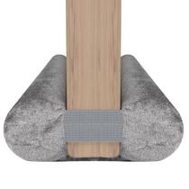 Door Draft Stopper BKSAI para parte inferior da porta 70-80cm cinza