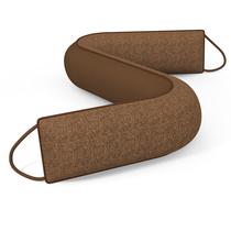 Door Draft Stopper HADOR Weighted Under Door Snake 38 cm cinza Door Draft Stopper HADOR Weighted Under Door Snake 38 cm cinza