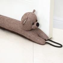 Door Draft Stopper Marwood Bear, urso fofo de poliéster de 32 cm Door Draft Stopper Marwood Bear, urso fofo de poliéster de 32 cm