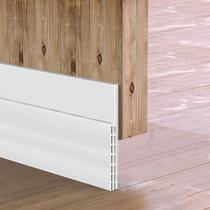 Door Draft Stopper Sysmie Door Sweep Seal Gap 4,2 cm branco