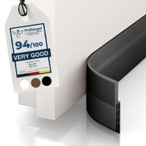 Door Draft Stopper Vellure Premium Door Sweep 2x100cm preto