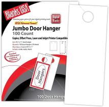 Door Hanger Blanks USA Digital 4.25x11 100 cabides de porta Door Hanger Blanks USA Digital 4.25x11 100 cabides de porta