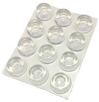 Door Knob Bumpers GorillaGrit Hardware Clear, conjunto de 12