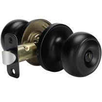 Door Knob goldenwarm Black Matte Black Keyless Privacy, pacote com 1 pacote Door Knob goldenwarm Black Matte Black Keyless Privacy, pacote com 1 pacote