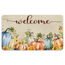 Door Mat aienssfwe Fall Outdoor Welcome Halloween 30x45cm
