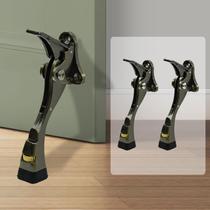 Door Stopper GoldPig Kickdown 4" em níquel acetinado, pacote com 2 Door Stopper GoldPig Kickdown 4" em níquel acetinado, pacote com 2