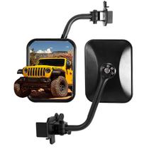 Doors Off Mirrors SUNPIE compatível com Jeep Wrangler JL/JLU 2018-2025 e Jeep Gladiator (JT) 2019-2025
