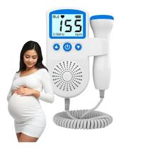 Doppler Sonar Para Ouvir Batimentos Bebe Grávida Azul Doppler Sonar Para Ouvir Batimentos Bebe Grávida Azul