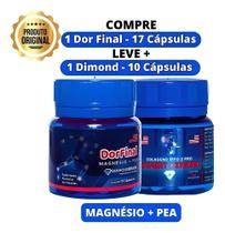 Dor Final Magnésio + Pea + Colágeno Tipo 2 Kit 2 Potes