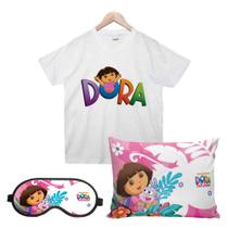 Dora Aventureira Camisa, Almofada e Máscara de dormir