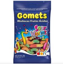 Dori Bala Gomets Minhoca Frutas