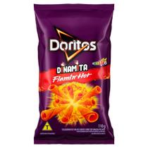 Doritos Dinamita Flamin Hot Sabor Carne Defumada Picante 110g Doritos Dinamita Flamin Hot Sabor Carne Defumada Picante 110g