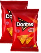 Doritos Salgadinho Queijo Nacho 183g Kit C/ 2 unid Doritos Salgadinho Queijo Nacho 183g Kit C/ 2 unid