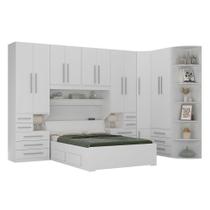 Dormitório De Casal Sem Cama 1344s Branco Dormitório De Casal Sem Cama 1344s Branco