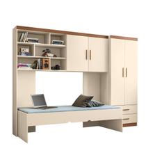 Dormitório Modulado Infantil Chiara Carvalho OffWhite Pheonix Baby