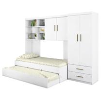 Dormitorio Modulado Infantil Chiara MDF MDP Branco Pheonix Baby