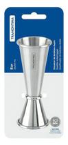 Dosador beb.duplo aco inox 25/50ml Dosador beb.duplo aco inox 25/50ml
