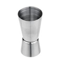 Dosador Bebidas Duplo 40Ml 20Ml Inox Medidor Drinks Gin