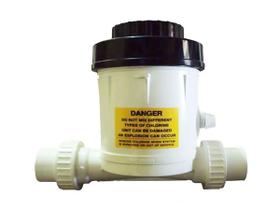 Dosador Cloro Clorador Em Linha Para Tabletes Poço Dosador Cloro Clorador Em Linha Para Tabletes Poço