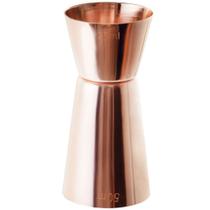 Dosador de Bebidas Duplo 50ml 25ml Inox Rosê Gold Mimo Style Dosador de Bebidas Duplo 50ml 25ml Inox Rosê Gold Mimo Style