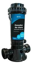 Dosador De Cloro Para Piscina Por Pastilha D15 Panozon Preto