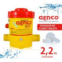 Dosador De Cloro Tablete Genco T02