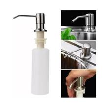 Dosador De Detergente Dispenser Para Cuba Inox Embutir Prata
