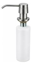 Dosador De Detergente Para Embutir Bico Em Inox Escovado Dosador De Detergente Para Embutir Bico Em Inox Escovado