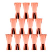 Dosador de Inox Duplo Americano 25 x 50ml Rosé 100 Unidades Dosador de Inox Duplo Americano 25 x 50ml Rosé 100 Unidades