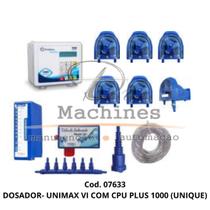 Dosador de lavanderia - UNIMAX 06 COM CPU PLUS 1000 (UNIQUE) - TRON