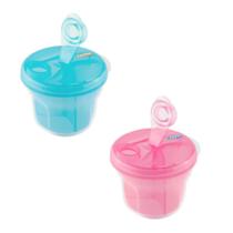 Dosador De Leite Em Pó 2 Peças Azul E Rosa Comtac Kids 1342 - Comtac Kids & Care