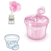 Dosador de leite em pó 260ml rosa scf135/07 - philips avent