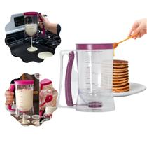Dosador de Massas Dispenser Medidor para Cupcake Panquecas Waffles Bolo Confeitaria 900ml