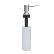 Dosador de Sabão 500 Ml em Aço Inox com Recipiente Plástico