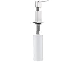 Dosador de Sabão De Sobrepor em Aço Escovado Quadrado 330ml Franke Dosador de Sabão De Sobrepor em Aço Escovado Quadrado 330ml Franke